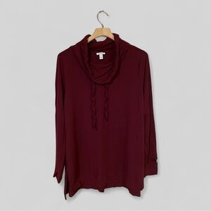 Women's Daily Ritual Cowl Neck Lightweight Sweatshirt